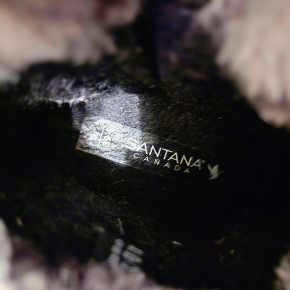 Womens Santana Canada black weatherproof Winter boots size 39 NEW without box - Picture 11 of 11